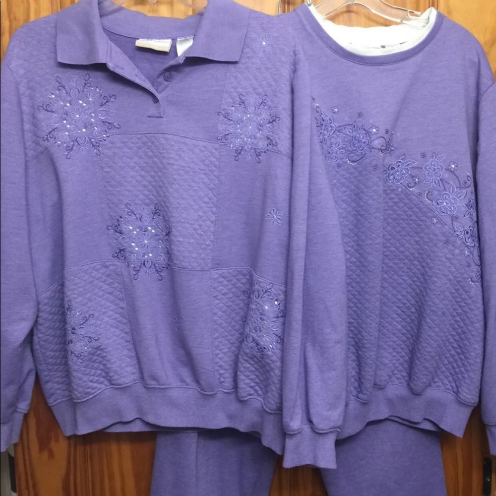 Alfred Dunner 3 Piece Casual Knit Outfit